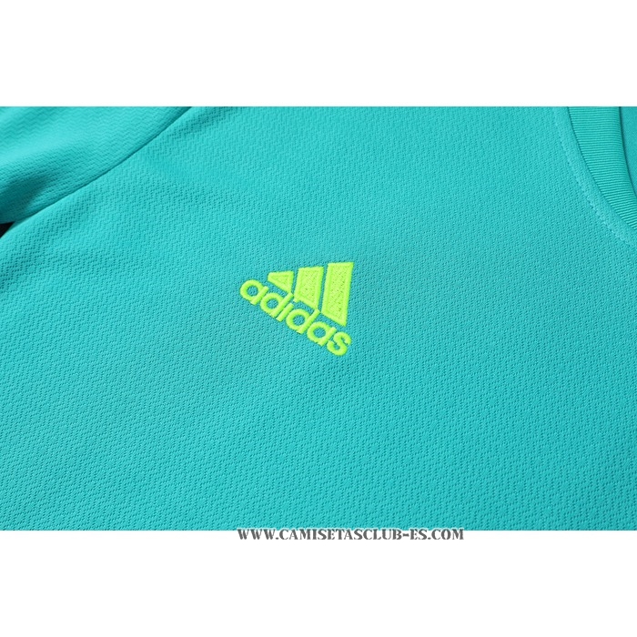 Chandal del Juventus 22-23 Manga Corta Azul y Verde - Pantalon Corto